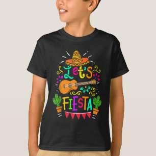Camiseta Cinco De Mayo Mexicano Guitar Cactus Para Homens M