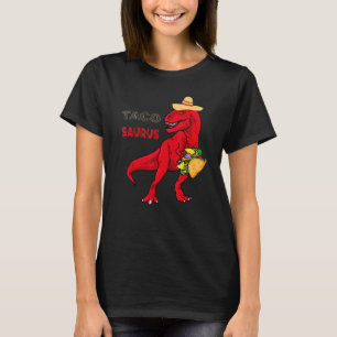 Camiseta Cinco De Mayo Mexicano Roter Hat Tacosaurus Trex