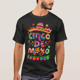 Camiseta Cinco De Mayo Mexicano Taco Deixa Fiesta Cinco De
