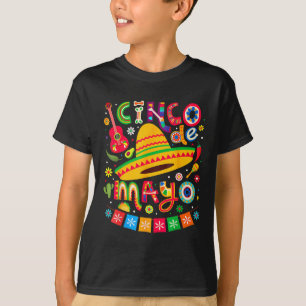 Camiseta Cinco De Mayo Mexicano Taco Funny 5 De Mayo Deixa