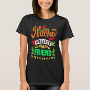 Camiseta Cinco de Mayo Nacho Média amiga celebra o Festa