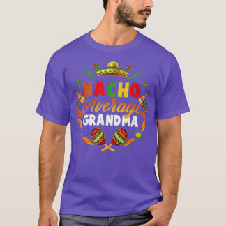 Camiseta Cinco De Mayo Nacho Média Avó Fiesta Meican 