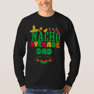 Camiseta Cinco de Mayo Nacho Média Pai Correspondente Famíl