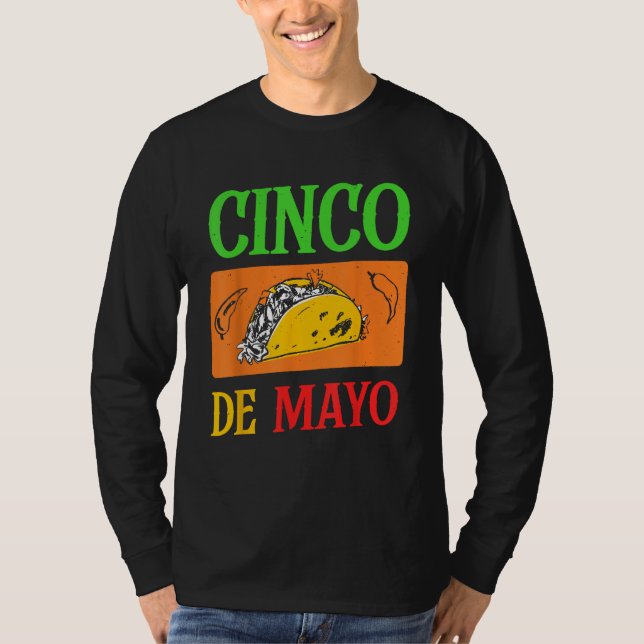 Camiseta Cinco De Mayo Party Mexico Mexican Fiesta (Frente)
