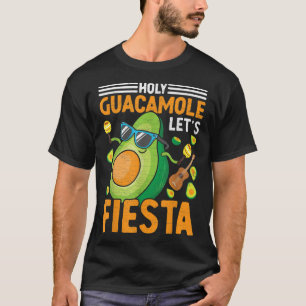 Camiseta Cinco de Mayo Santa Guacamole Partido Meicano Deix