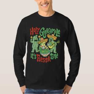 Camiseta Cinco De Mayo Santo Guacamole É O Fiesta Time Fies