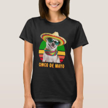 Cinco De Mayo Sombrero Chihuahua com Óculos De Sol