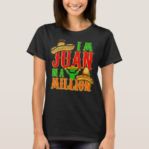 Camiseta Cinco de Mayo Sou Juan em um milhão de Fiesta Bach