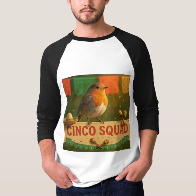 Camiseta Cinco de Mayo Squad (Frente)
