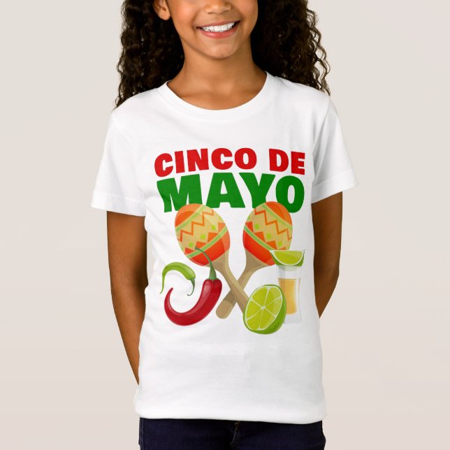 Camiseta Cinco de Mayo T-Shirt (Frente)