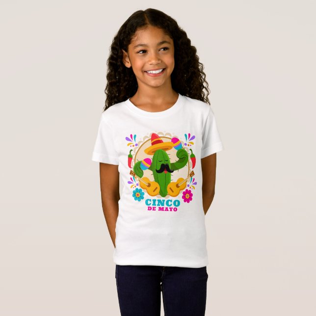 Camiseta Cinco de Mayo T-Shirt (Frente Completa)