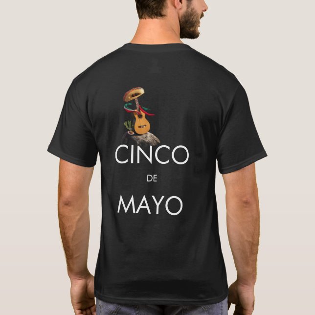 Camiseta Cinco de Mayo T-Shirt (Verso)
