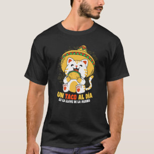 Camiseta Cinco de Mayo Taco Cat
