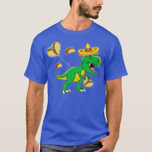 Camiseta Cinco De Mayo Taco Dinosaur