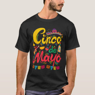 Camiseta Cinco De Mayo Taco Mexicano Engraçado 5 De Mayo Va