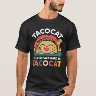 Camiseta Cinco De Mayo Tacocat Escrito ao Contrário Crianç