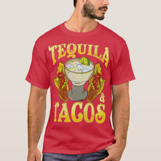 Camiseta Cinco de Mayo Tequila e Tacos México