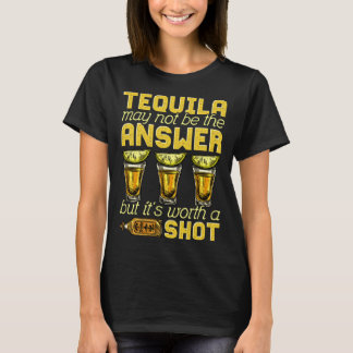 Camiseta Cinco De Mayo Tequila Pode Não Ser A Resposta Mas