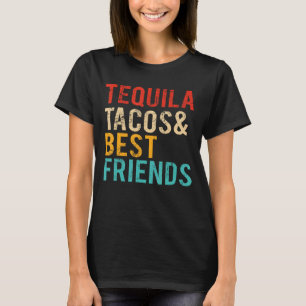 Camiseta Cinco de Mayo Tequila Tacos Melhor Bebendo de Amig