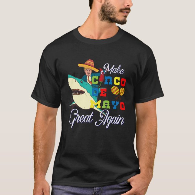 Camiseta Cinco De Mayo Tequila Tacos Mexican Beer Happy Cin (Frente)