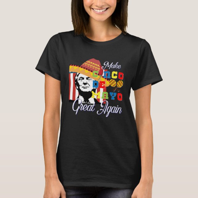 Camiseta Cinco De Mayo Tequila Tacos Mexican Beer Happy Cin (Frente)