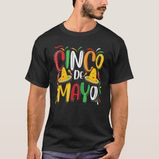 Camiseta Cinco De Mayo Women Men Mexican Party 5 De Mayo
