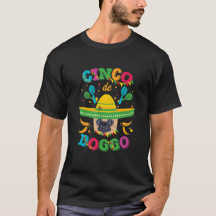 Camiseta Cinco de Mayos Porg Porco Humor Animais