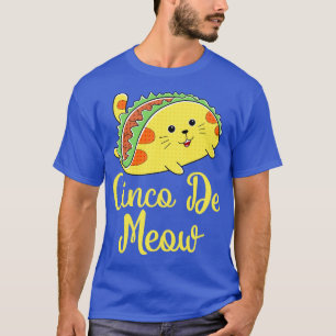 Camiseta Cinco De Meow