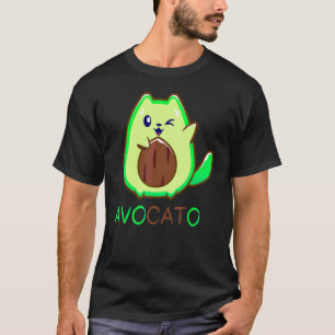 Camiseta Cinco De Meow Avogato Fantasia de Gato Avocato Fie