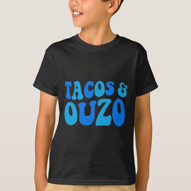 Camiseta Cinco De Páscoa Ouzo Cinco De Mayo Orthodox Grego (Frente)