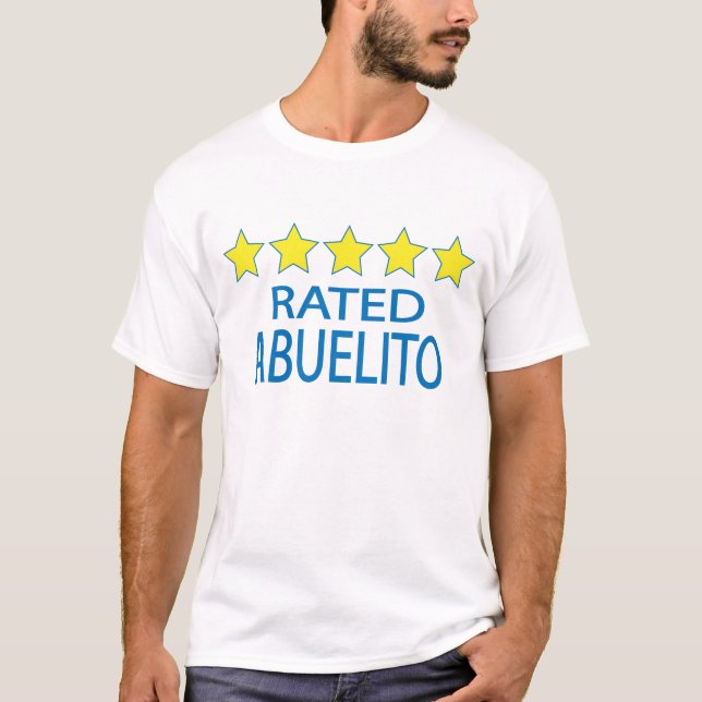 Camiseta Cinco estrelas Abuelito (Frente)