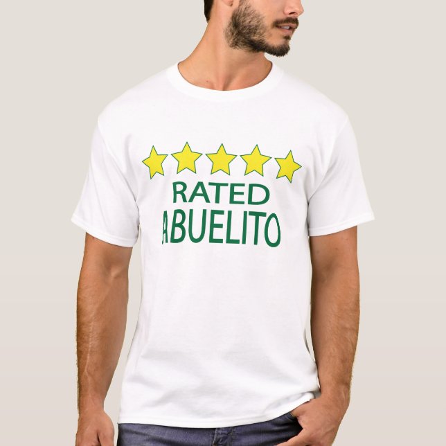 Camiseta Cinco estrelas Abuelito (Frente)