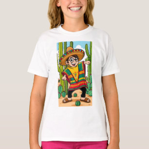 Camiseta Cinco Ideias Engraçadas de Mayo Eu Acertava Que Pi