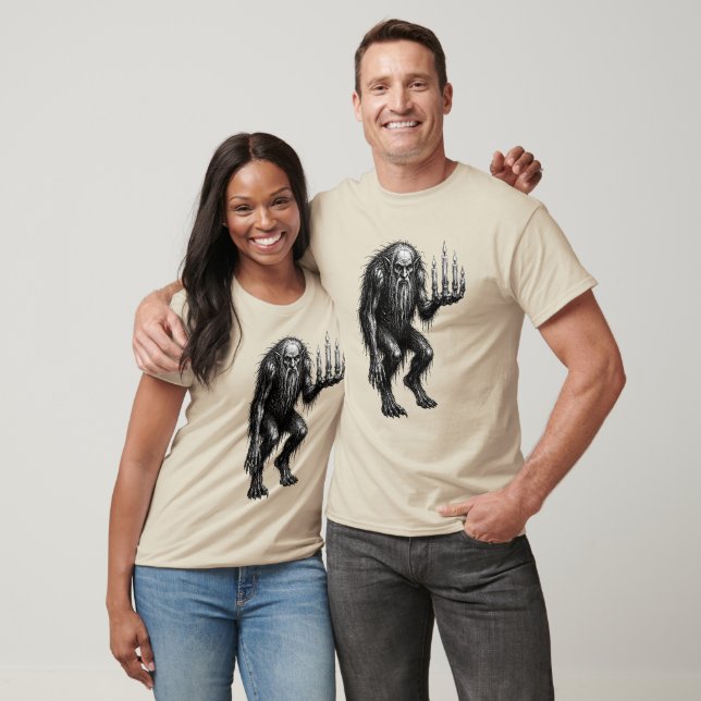 Camiseta Cinco Luzes na Mão do Demônio (Unissex)