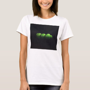 Camiseta Cinco maçãs verdes