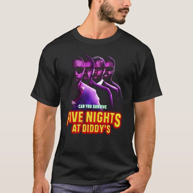 Camiseta Cinco noites no Diddy's (Frente)