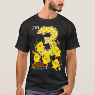 Camiseta Cinco Patos Pequenos Crianças Nursery Song anivers