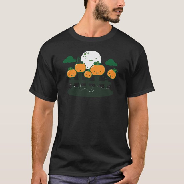 Camiseta Cinco Pequenos Pumpkins (Frente)