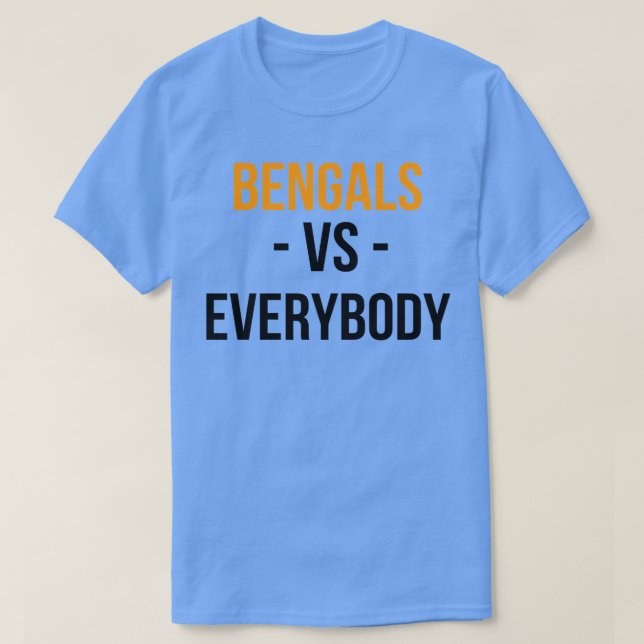 Camiseta Cincy Bengals Vs All (Frente do Design)