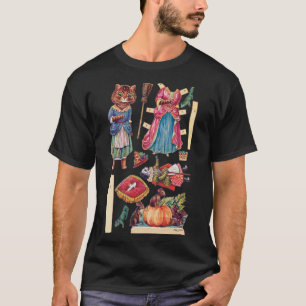 Camiseta Cinderela, Boneca de Papel, Louis Wain