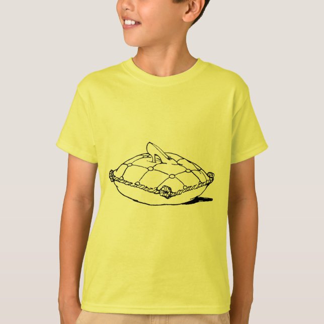 Camiseta Cinderella Slipper Vintage Fairytale Art (Frente)