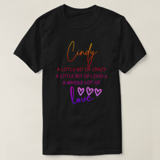 Camiseta Cindy Colorful Love