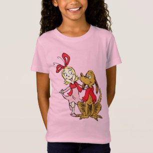 Camiseta Cindy Lou Who e Max o Cachorro