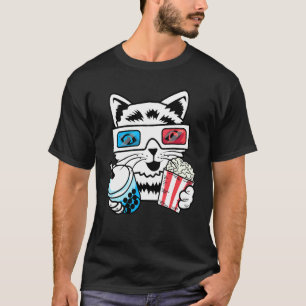 Camiseta Cinefilia de Cinema de Gato