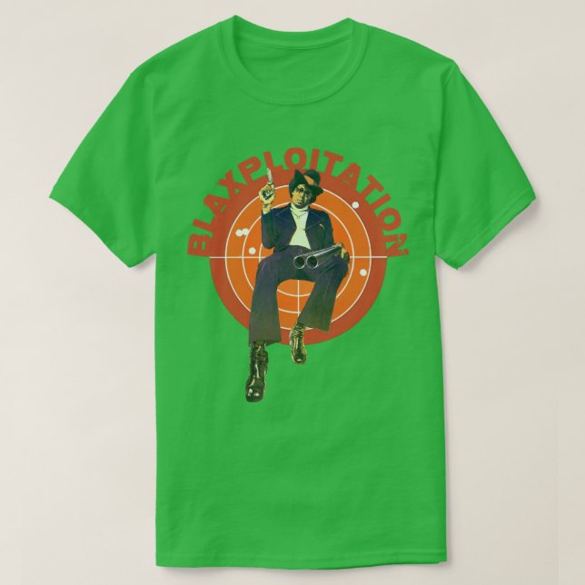 Camiseta Cinema Blaxploitation (Frente do Design)