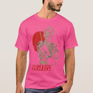 Camiseta Cinema japonês Harakiri Vintage Filme