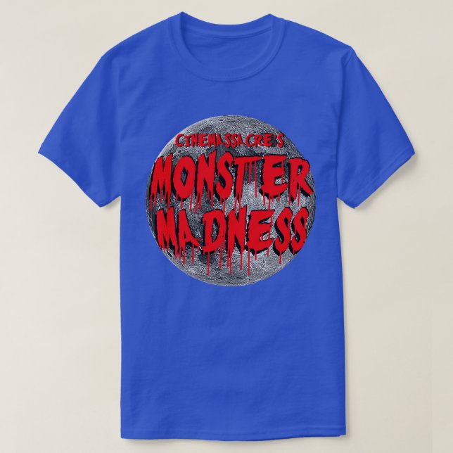 Camiseta Cinemassacre Monstro Madness Moon  (Frente do Design)