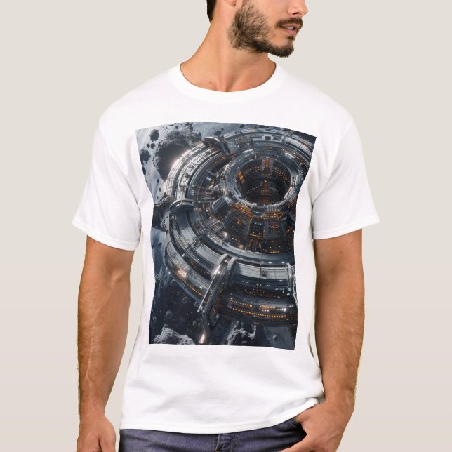 Camiseta Cinemática Enorme de Montanha (Frente)
