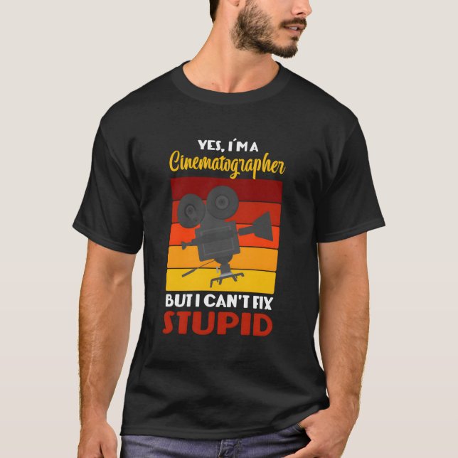 Camiseta Cinematógrafo Cinema (Frente)