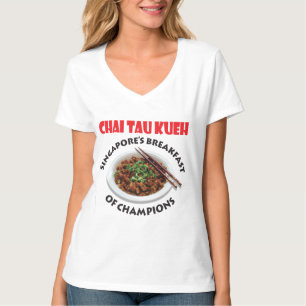 Camiseta Cingapura Chai Tau Kueh v2 - Tecido leve
